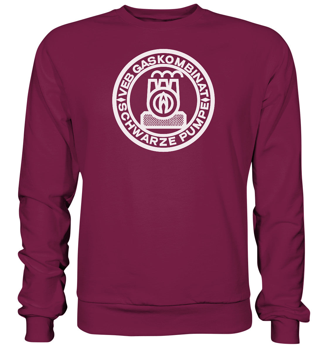 DDR Ostalgie Pullover Unisex • GASKOMBINAT SCHWARZE PUMPE