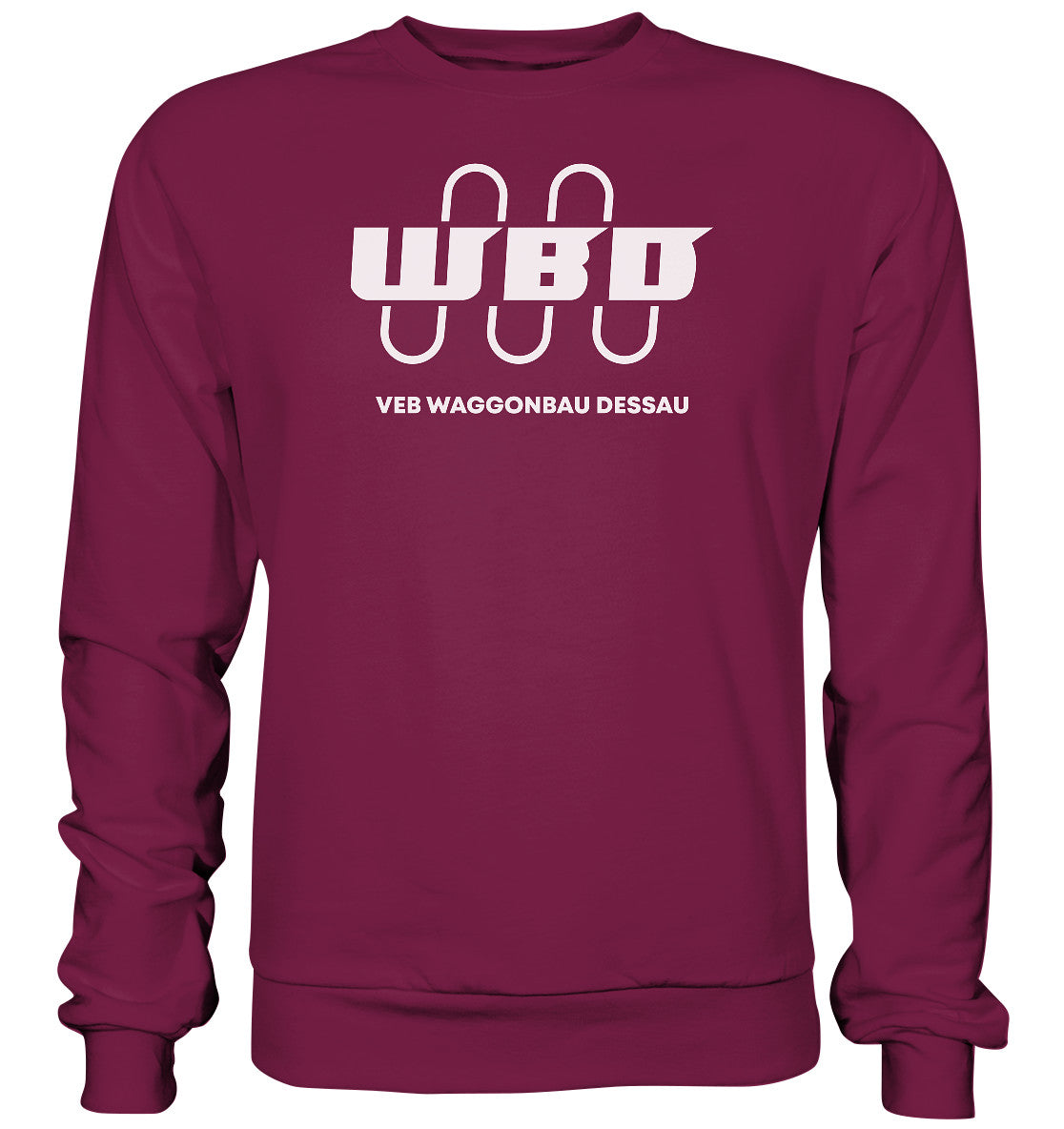 DDR Ostalgie Pullover Unisex • VEB WAGGONBAU DESSAU