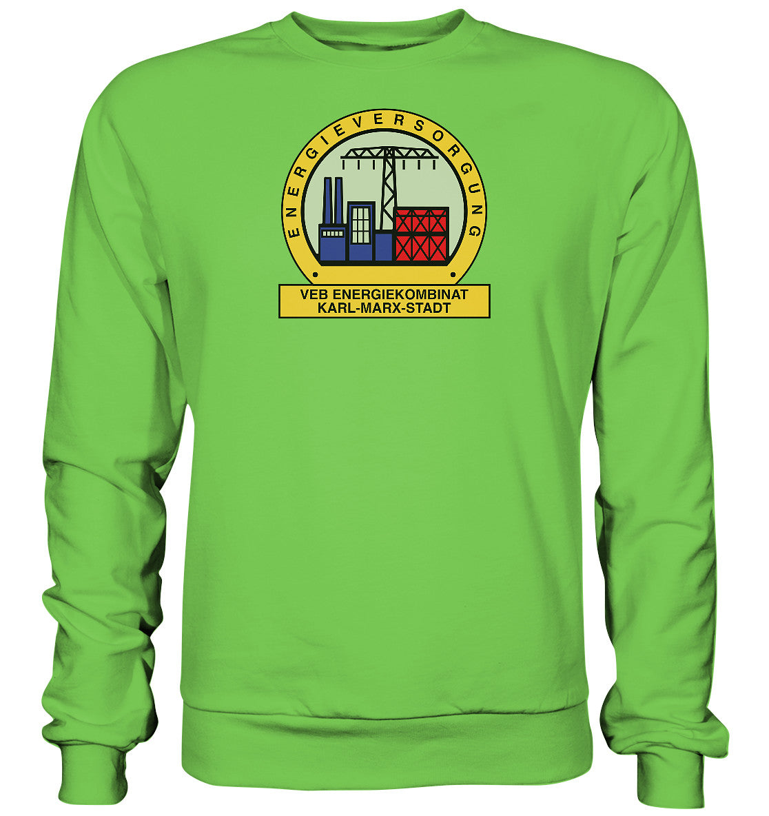 DDR Ostalgie Pullover Unisex • VEB ENERGIEKOMBINAT KARL-MARX-STADT