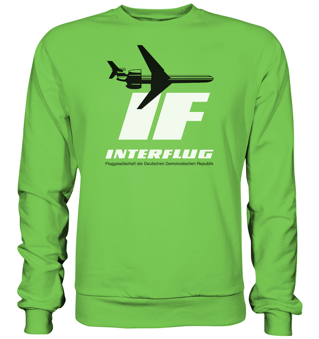 DDR Ostalgie Pullover Unisex • IF - INTERFLUG DDR - ORIGINAL WERBUNG