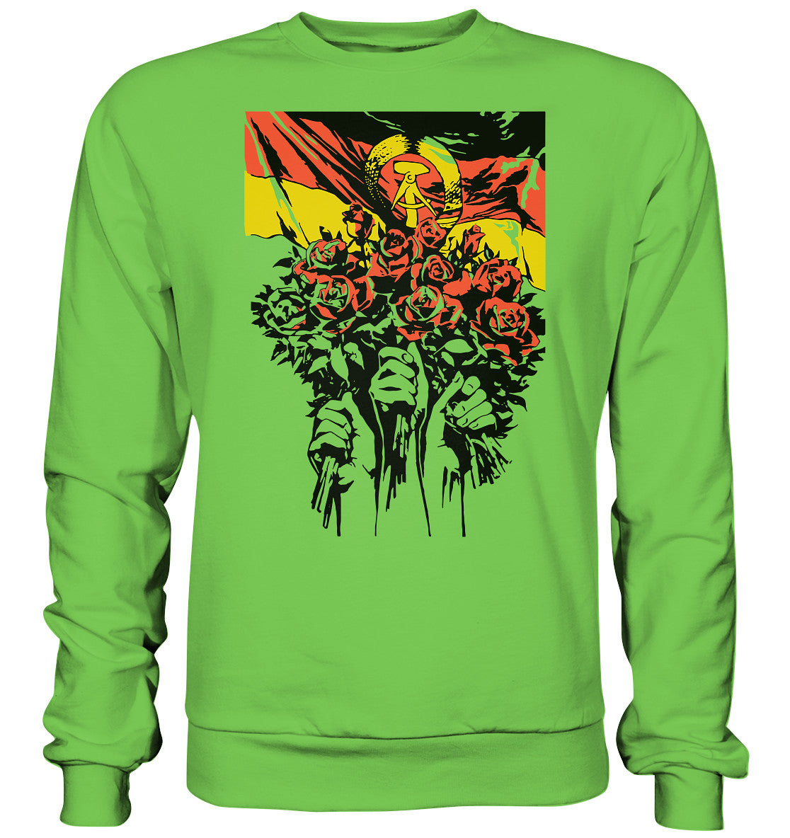 DDR Ostalgie Pullover Unisex • NATIONALES JUGENDFESTIVAL - BERLIN 1979, PLAKATMOTIV