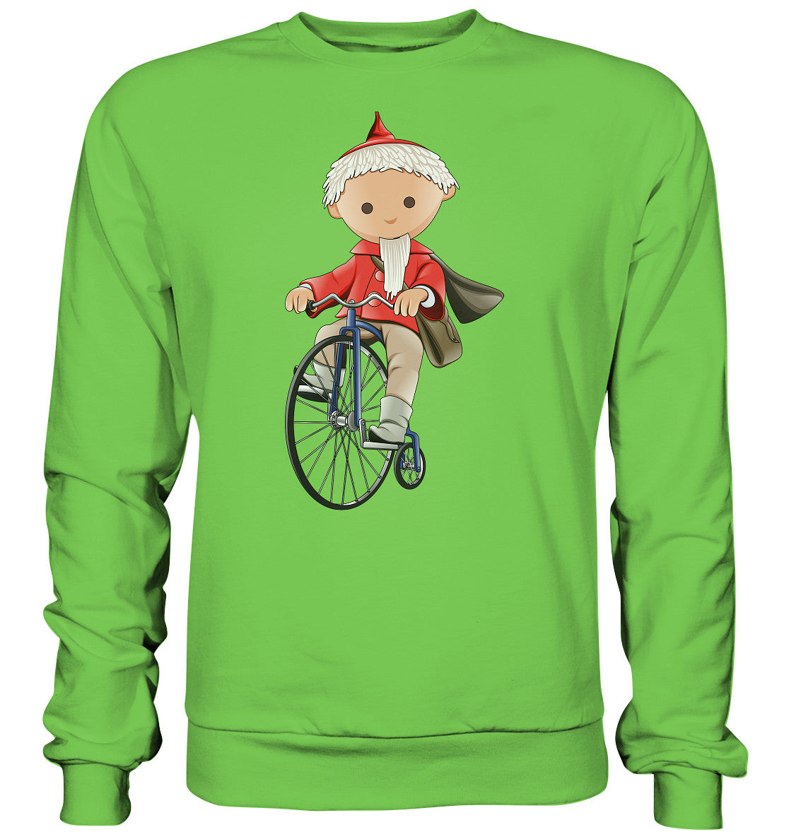 PULLOVER UNISEX • UNSER SANDMÄNNCHEN - AUF DEM HOCHRAD - ROT (PU-97, 1969)