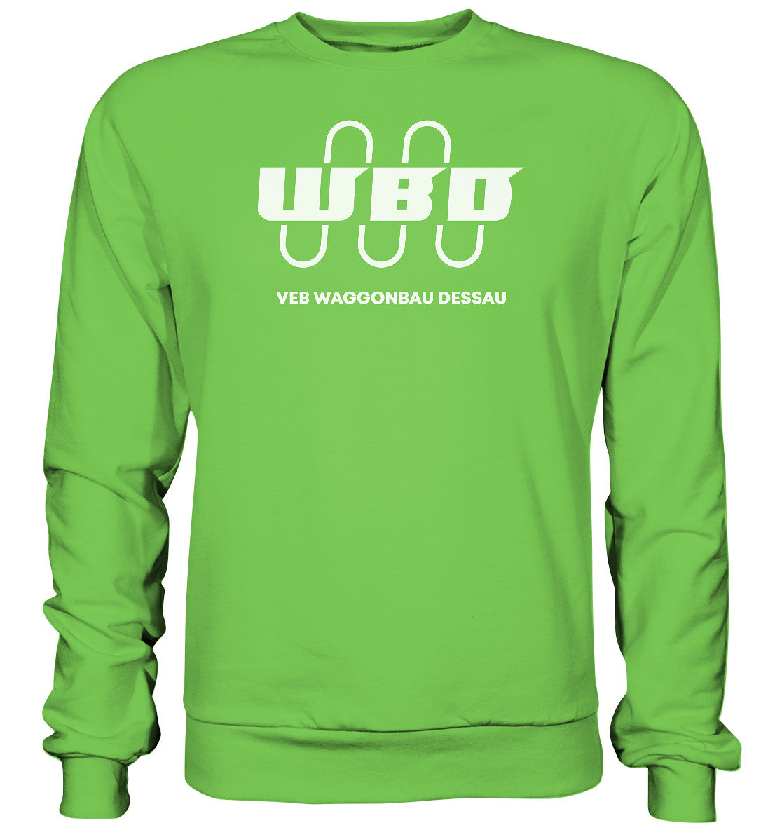 DDR Ostalgie Pullover Unisex • VEB WAGGONBAU DESSAU