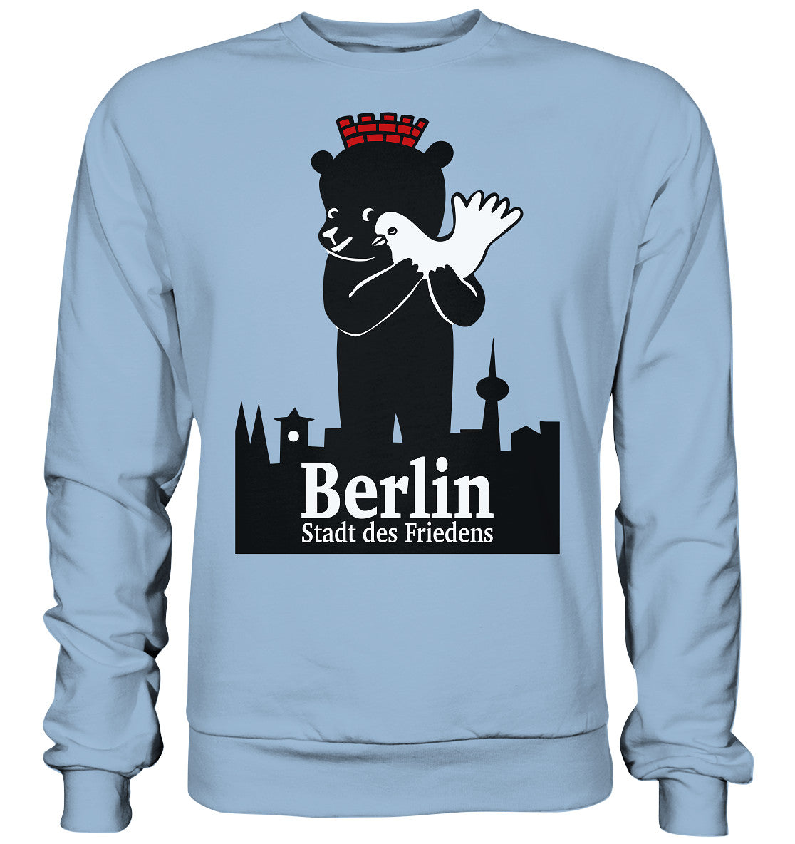 DDR Ostalgie Pullover Unisex • BERLIN - STADT DES FRIEDENS - PLAKAT 1984