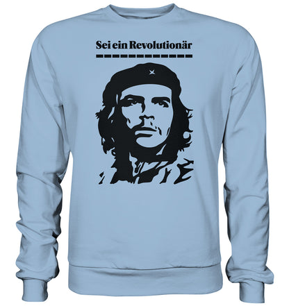 DDR Ostalgie Pullover Unisex • SEI EIN REVOLUTIONÄR - CHE GUEVARA (DDR ORIGINAL-PLAKAT)