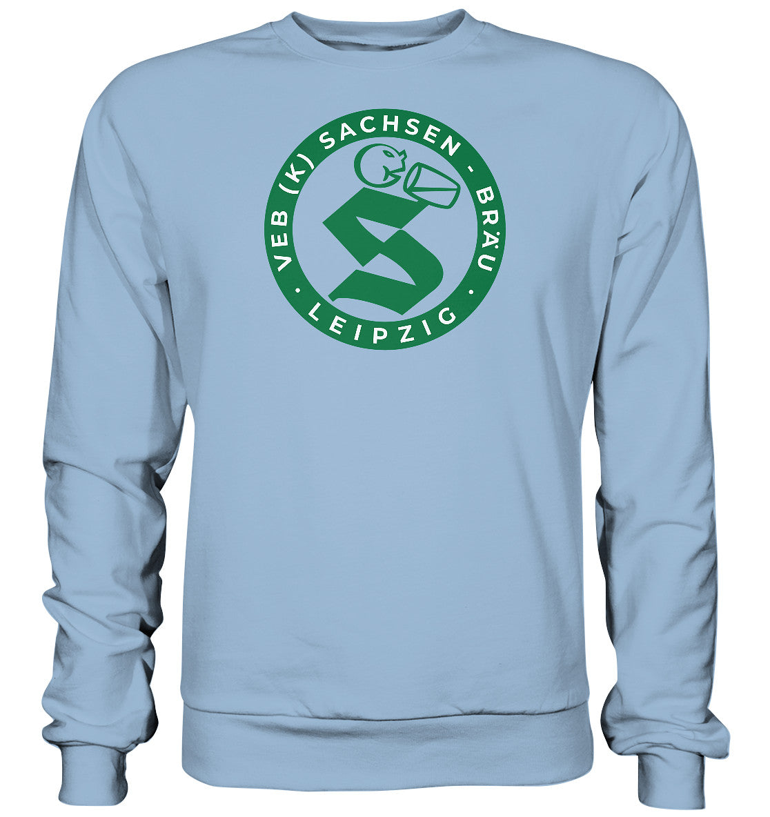 DDR Ostalgie Pullover Unisex • VEB SACHSENBRÄU LEIPZIG