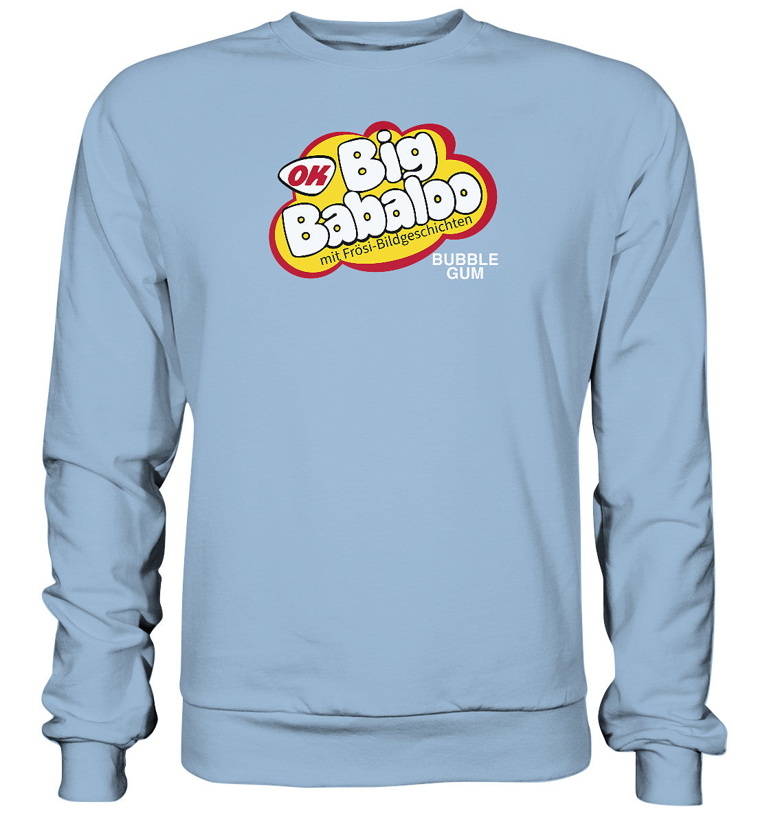 DDR Ostalgie Pullover Unisex • BIG BABALOO - FRÖSI-KAUGUMMI