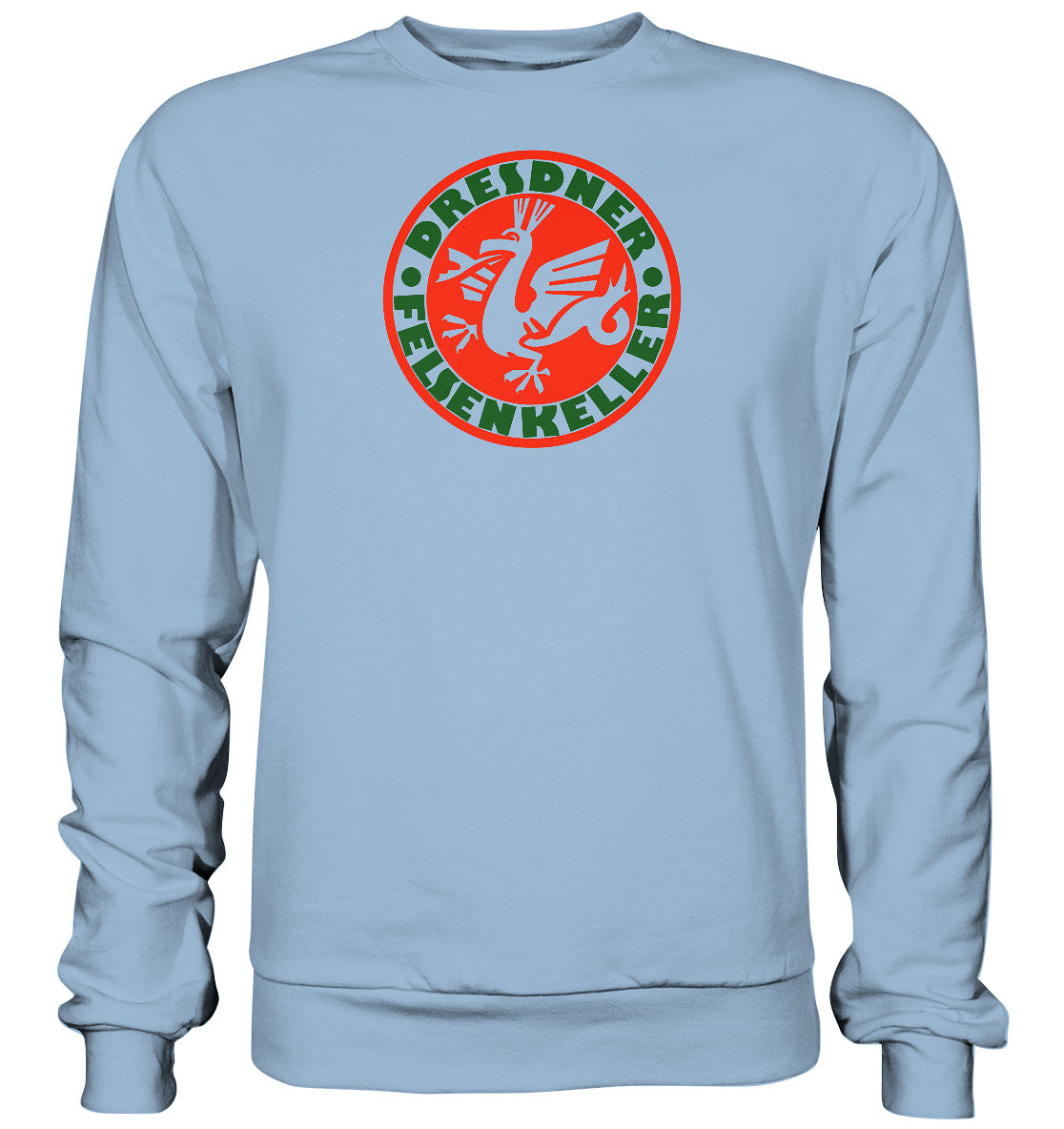 DDR Ostalgie Pullover Unisex • VEB DRESDNER FELSENKELLER - BIERDECKEL