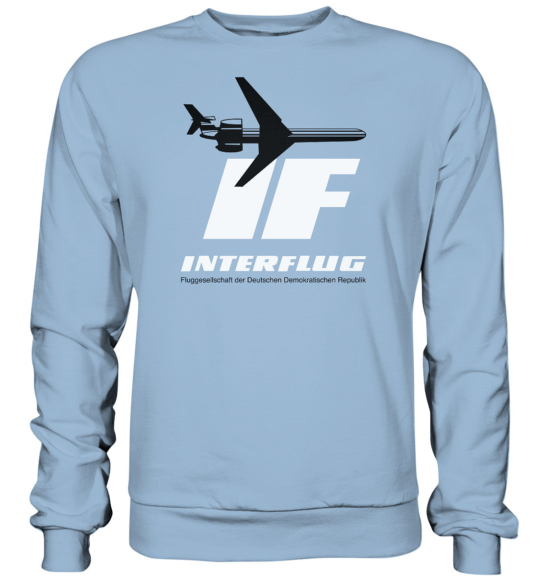DDR Ostalgie Pullover Unisex • IF - INTERFLUG DDR - ORIGINAL WERBUNG