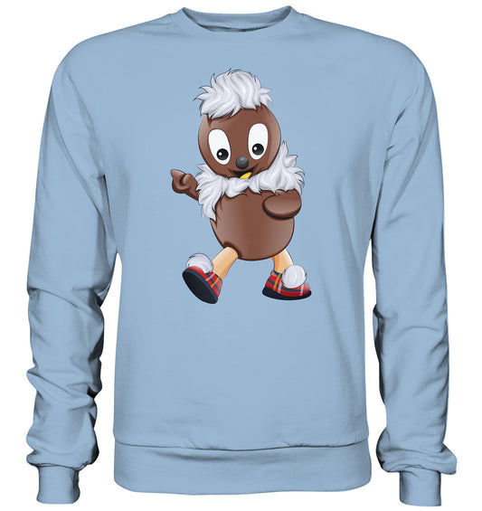 DDR Ostalgie Pullover Unisex • UNSER SANDMÄNNCHEN - PITTIPLATSCH MACHT LAUNE