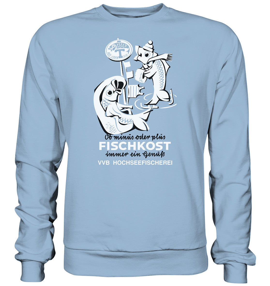 DDR Ostalgie Pullover Unisex • VVB HOCHSEEFISCHEREI FISCHKOST