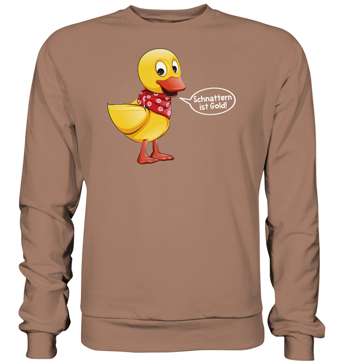 DDR Ostalgie Pullover Unisex • UNSER SANDMÄNNCHEN - SCHNATTERINCHEN - SCHNATTERN IST GOLD!