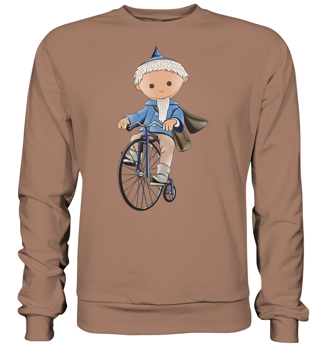 DDR Ostalgie Pullover Unisex • UNSER SANDMÄNNCHEN - AUF DEM HOCHRAD - BLAU (PU-97, 1969)