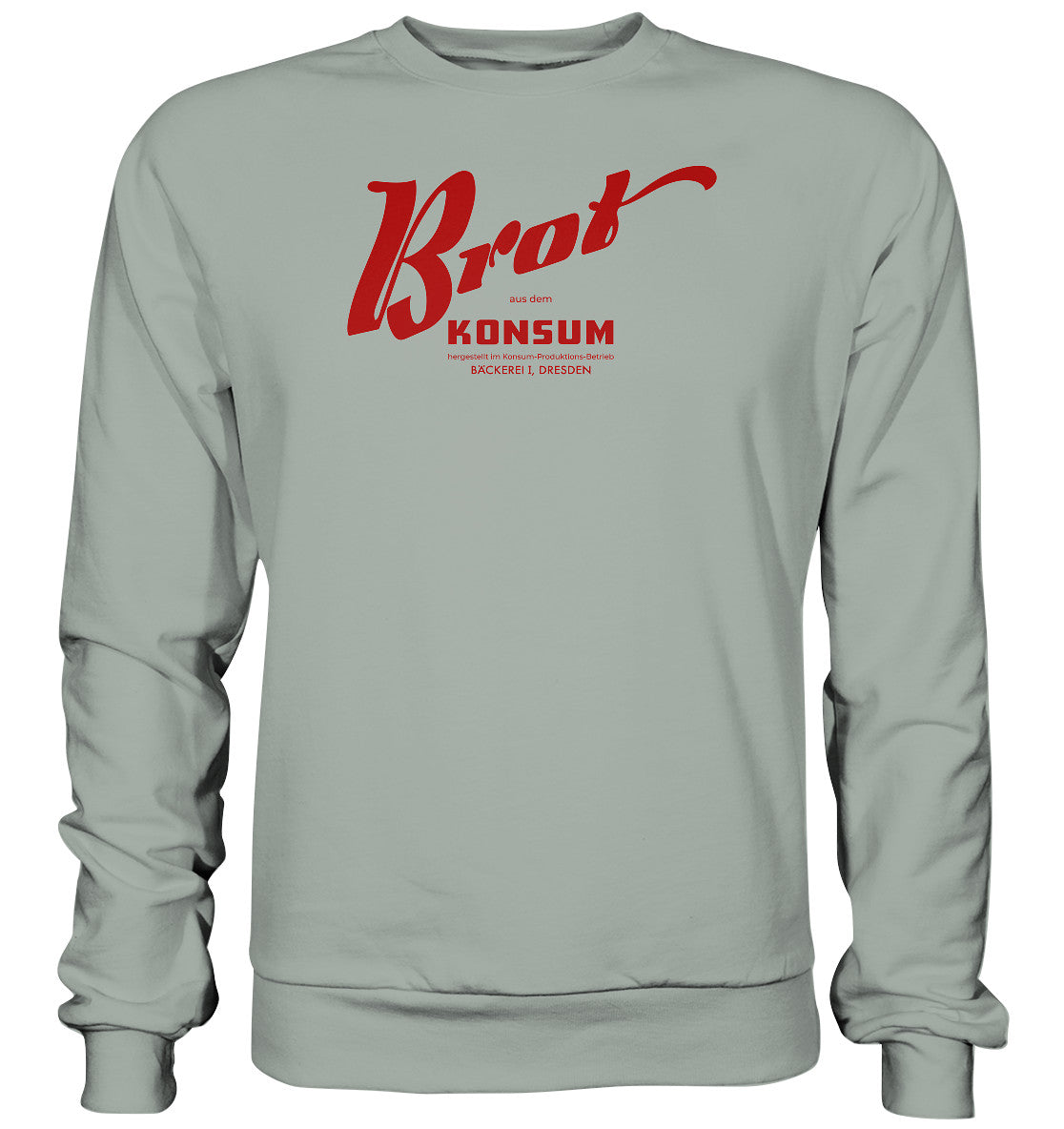 PULLOVER UNISEX • BROT AUS DEM KONSUM, PRODUKTION DRESDEN