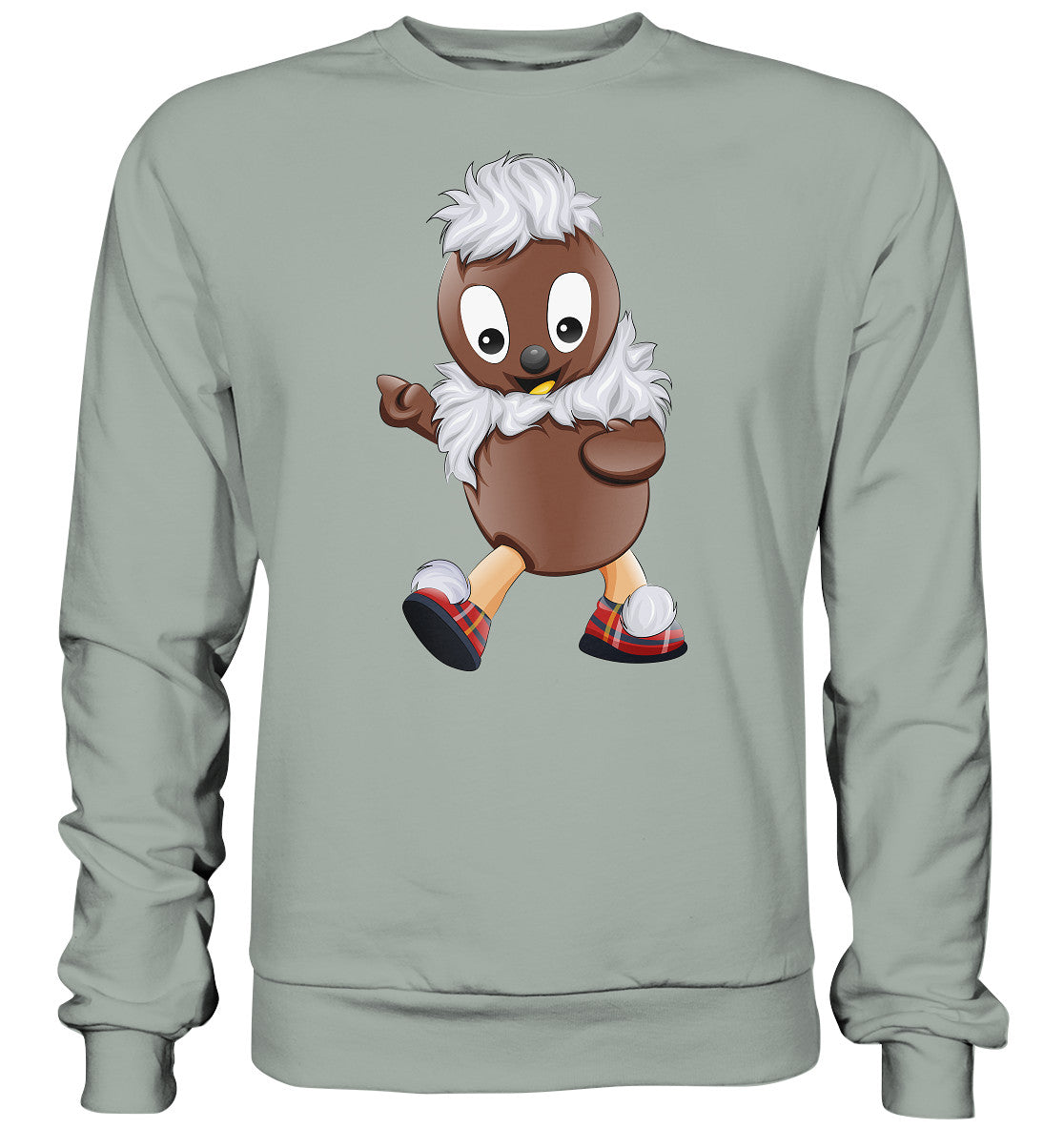 DDR Ostalgie Pullover Unisex • UNSER SANDMÄNNCHEN - PITTIPLATSCH MACHT LAUNE