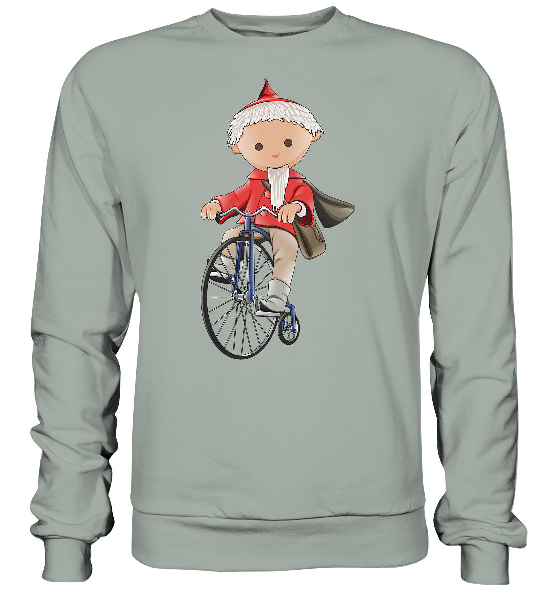 PULLOVER UNISEX • UNSER SANDMÄNNCHEN - AUF DEM HOCHRAD - ROT (PU-97, 1969)