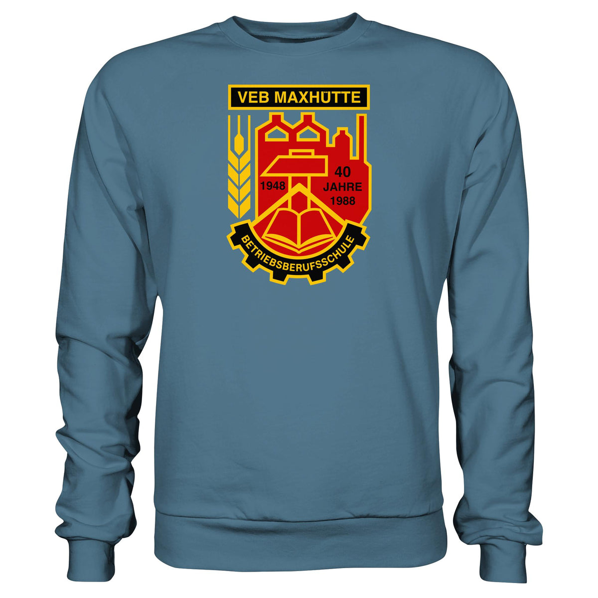 VEB MAXHÜTTE - BETRIEBSBERUFSSCHULE | DDR Ostalgie Pullover Unisex