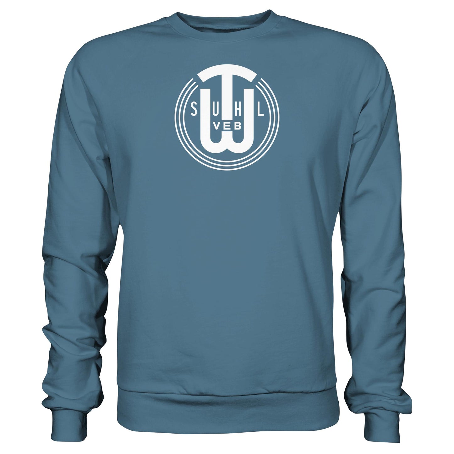 DDR Ostalgie Pullover Unisex • VEB SUHL ERNST-THÄLMANN-WERK