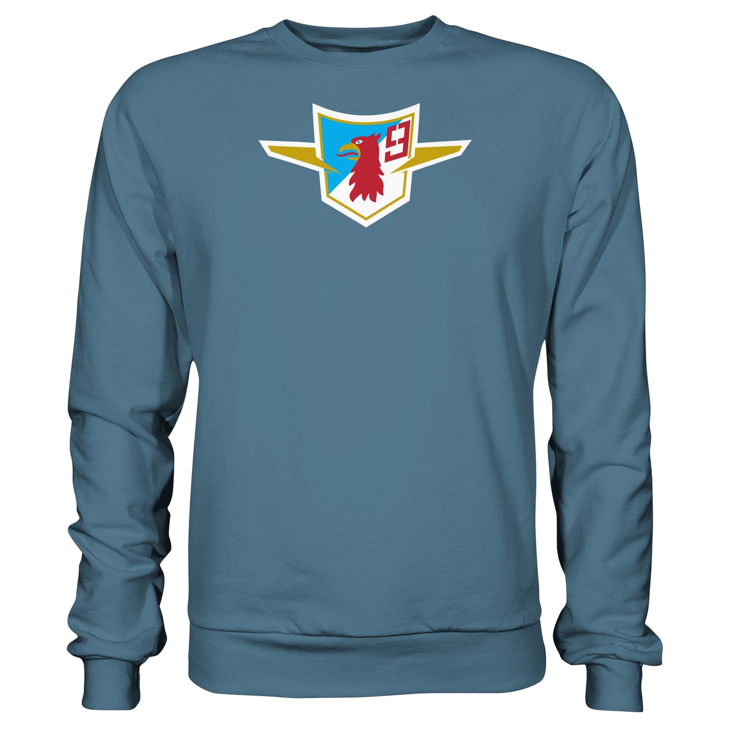DDR Ostalgie Pullover Unisex • JAGDFLIEGERGESCHWADER 9 (NVA)