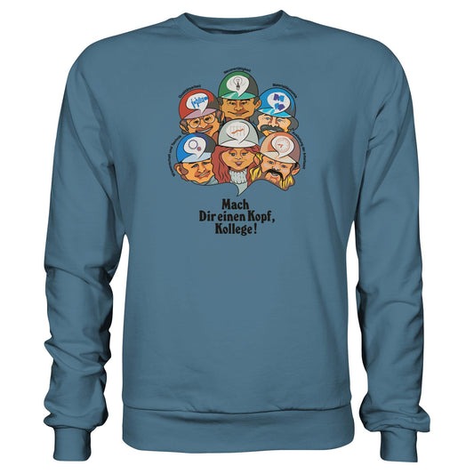 MACH DIR EINEN KOPF, KOLLEGE | DDR Ostalgie Pullover Unisex
