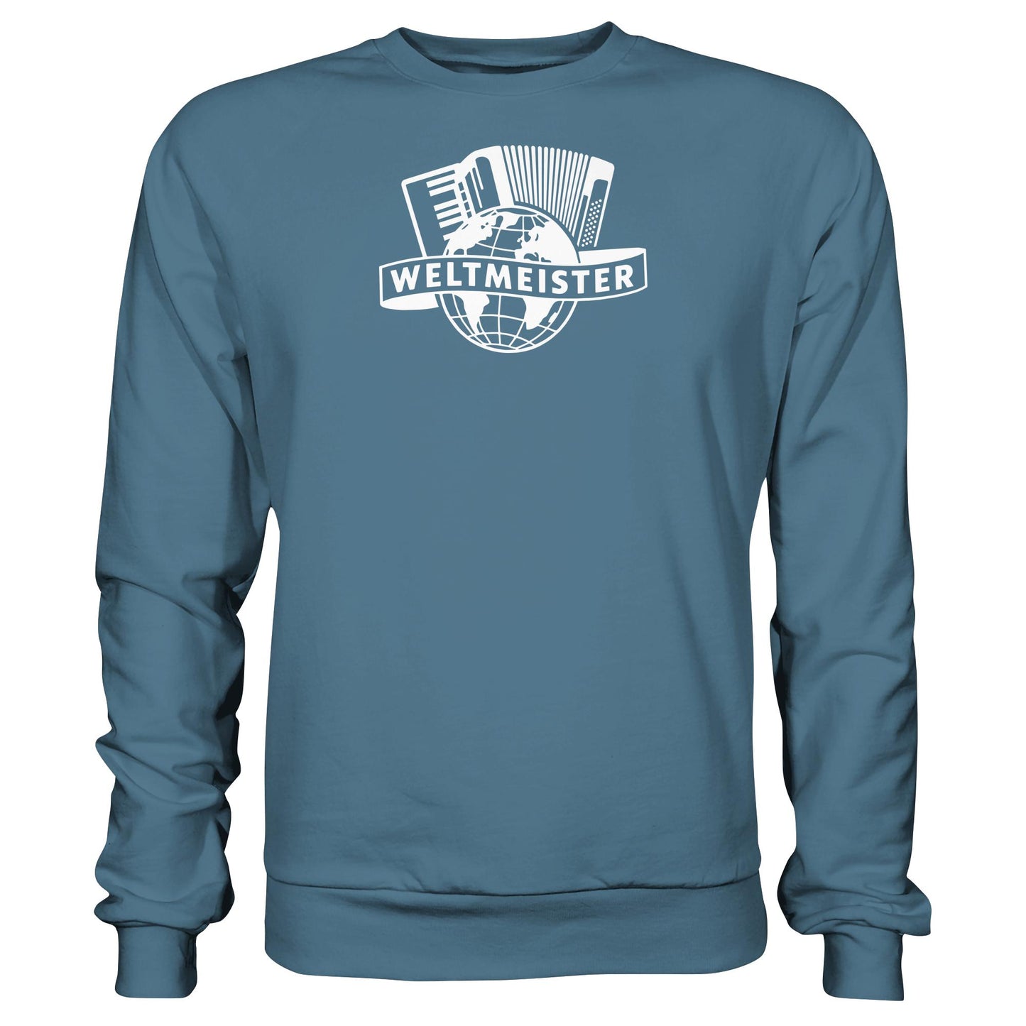 DDR Ostalgie Pullover Unisex • WELTMEISTER AKKORDEON KLINGENTHAL