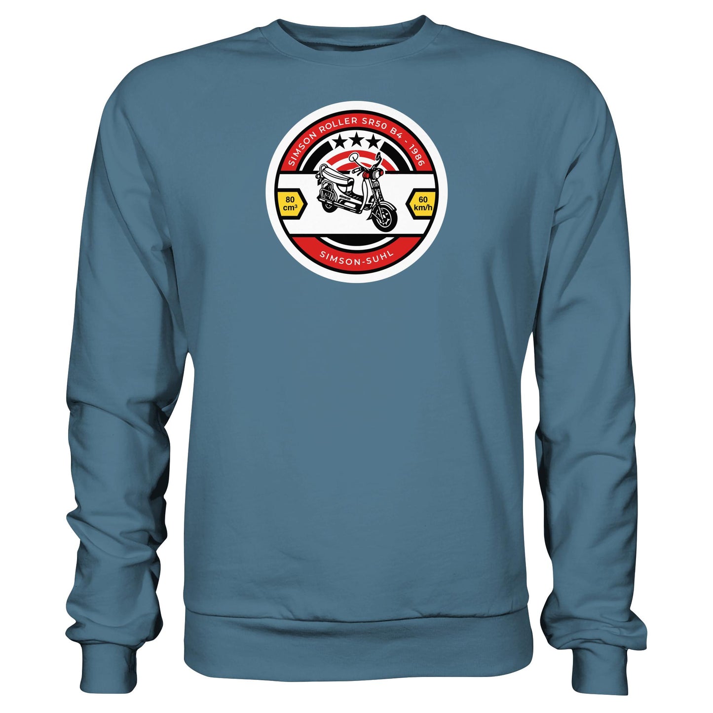 DDR Ostalgie Pullover Unisex • SIMSON SR50 - ORIGINAL BIERDECKEL