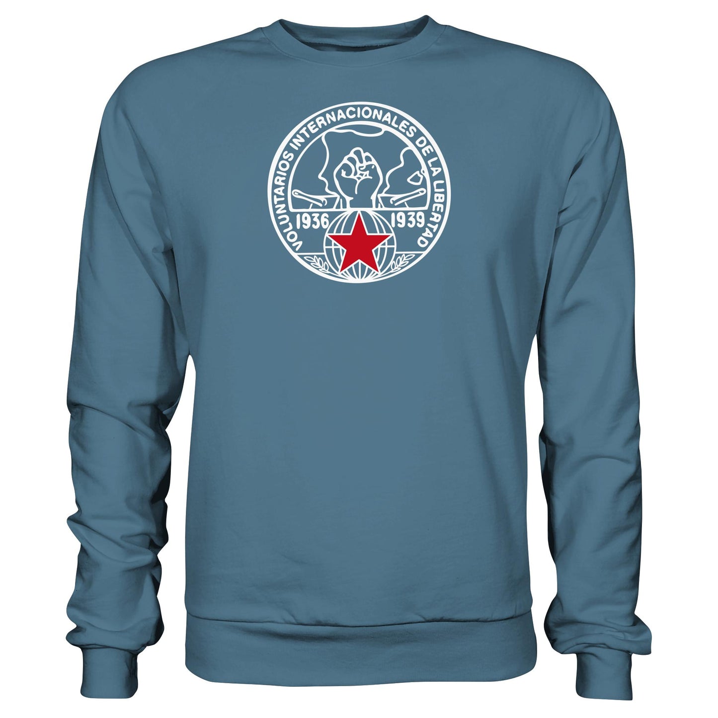 DDR Ostalgie Pullover Unisex • INTERNATIONALE BRIGADEN SPANIEN 1936 - dunkel