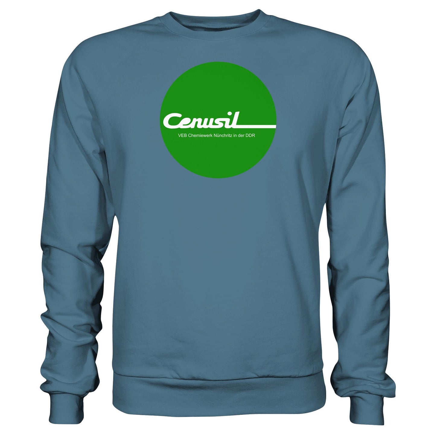 DDR Ostalgie Pullover Unisex • CENUSIL - VEB CHEMIE NÜNCHRITZ