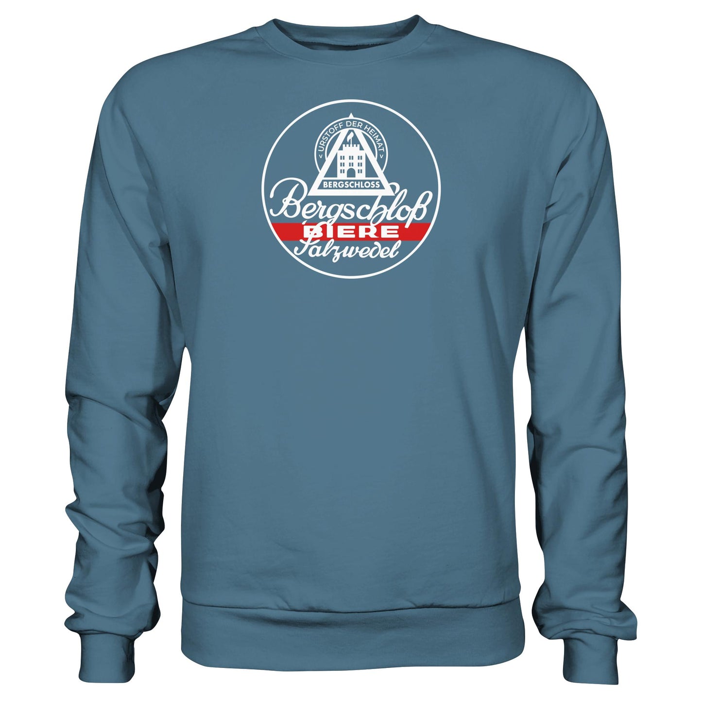 DDR Ostalgie Pullover Unisex • BERGSCHLOSS BIERE SALZWEDEL