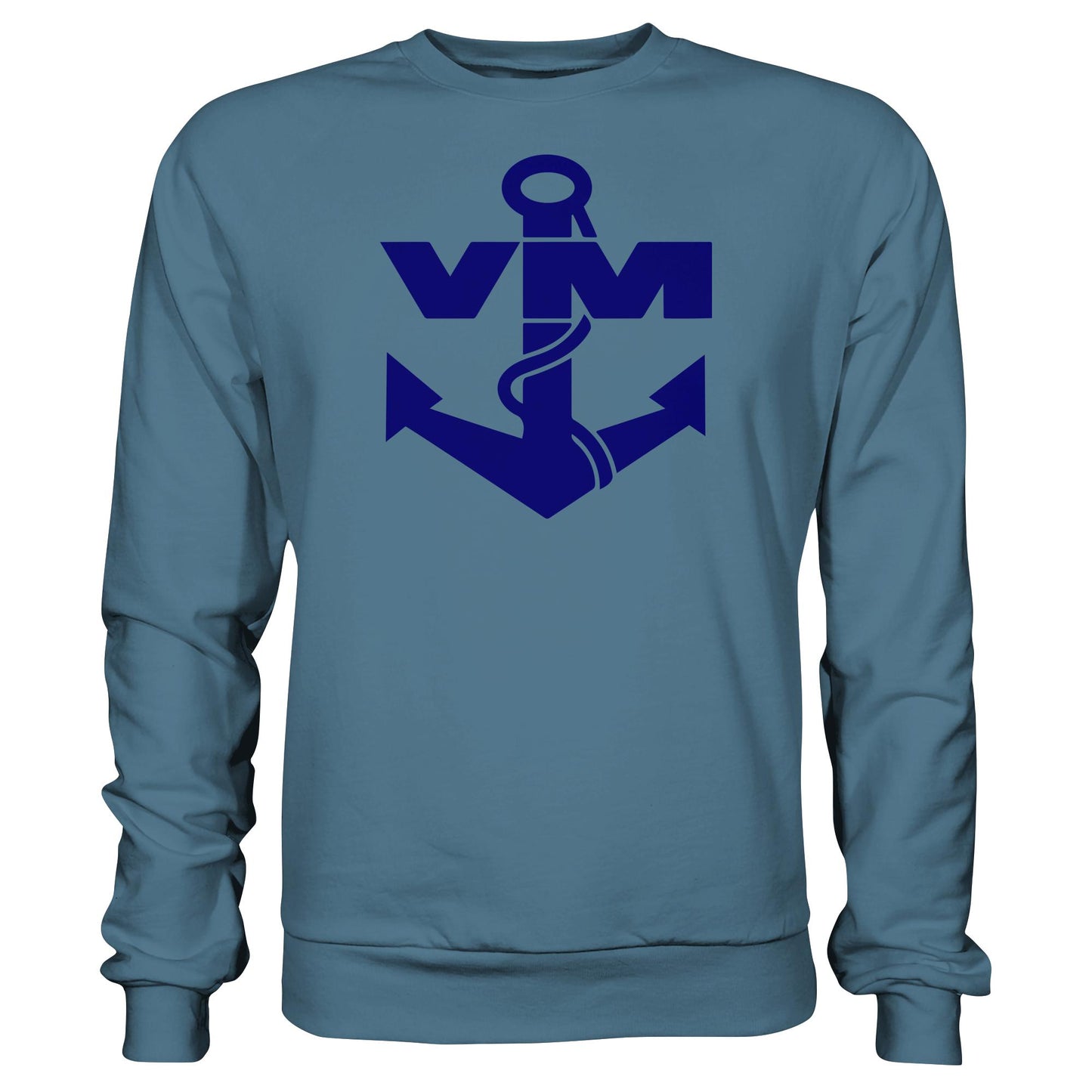 DDR Ostalgie Pullover Unisex • NVA EMBLEM - VOLKSMARINE SEESTREITKRÄFTE - BRUST