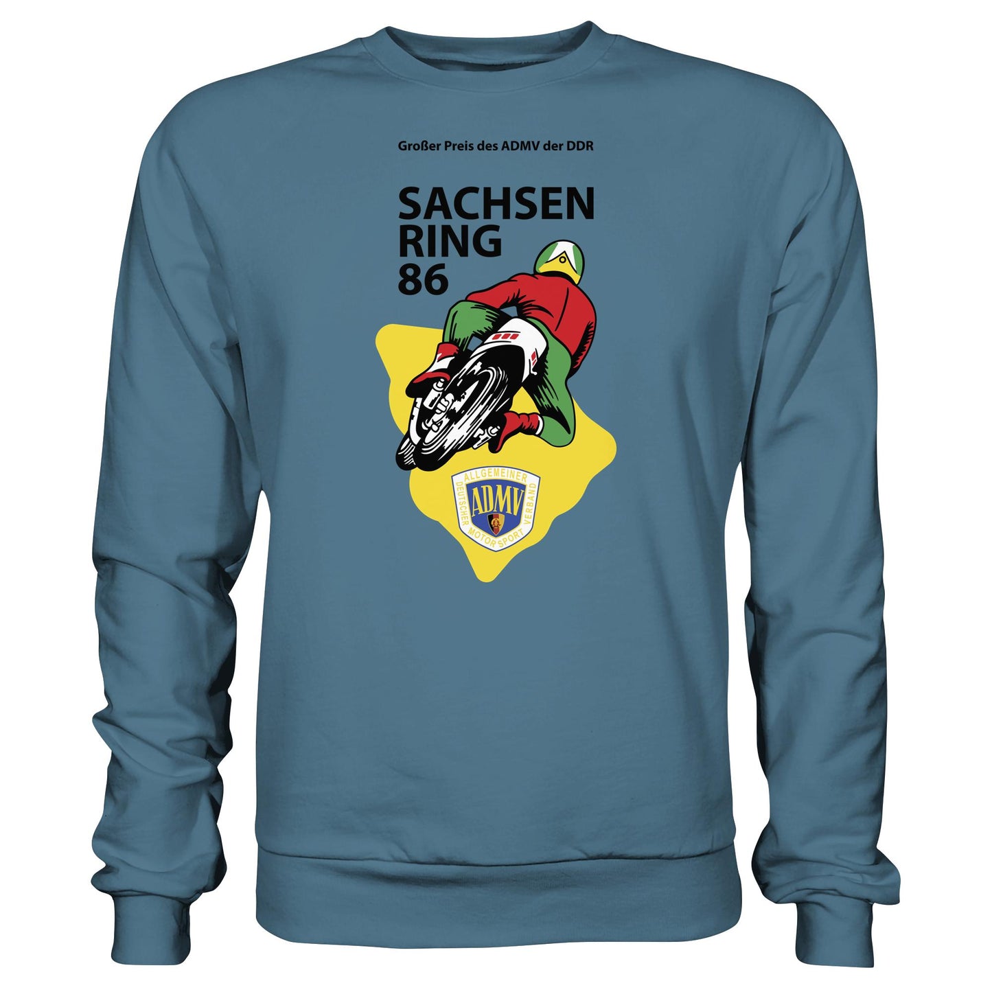DDR Ostalgie Pullover Unisex • GROSSER PREIS DER DDR - SACHSENRING 1986