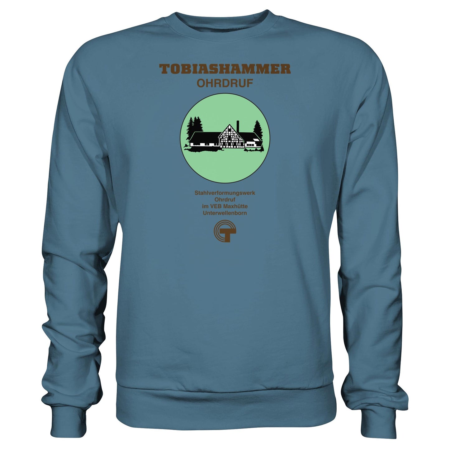 DDR Ostalgie Pullover Unisex • TOBIASHAMMER OHRDRUF - VEB MAXHÜTTE
