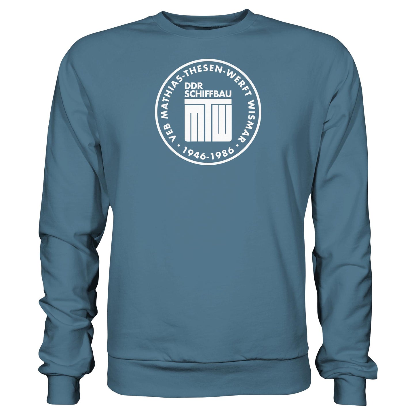 DDR Ostalgie Pullover Unisex • MATHIAS-THESEN-WERFT WISMAR