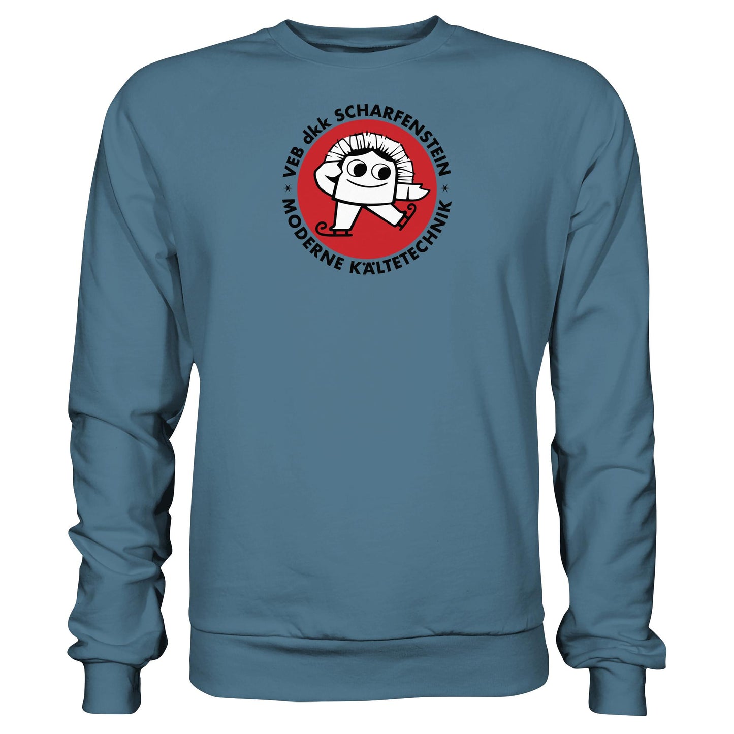 DDR Ostalgie Pullover Unisex • VEB DKK SCHARFENSTEIN
