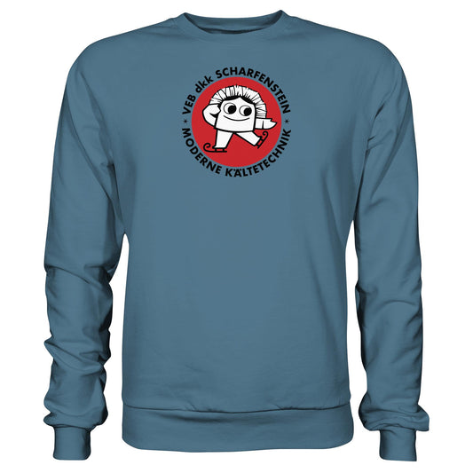 DDR Ostalgie Pullover Unisex • VEB DKK SCHARFENSTEIN