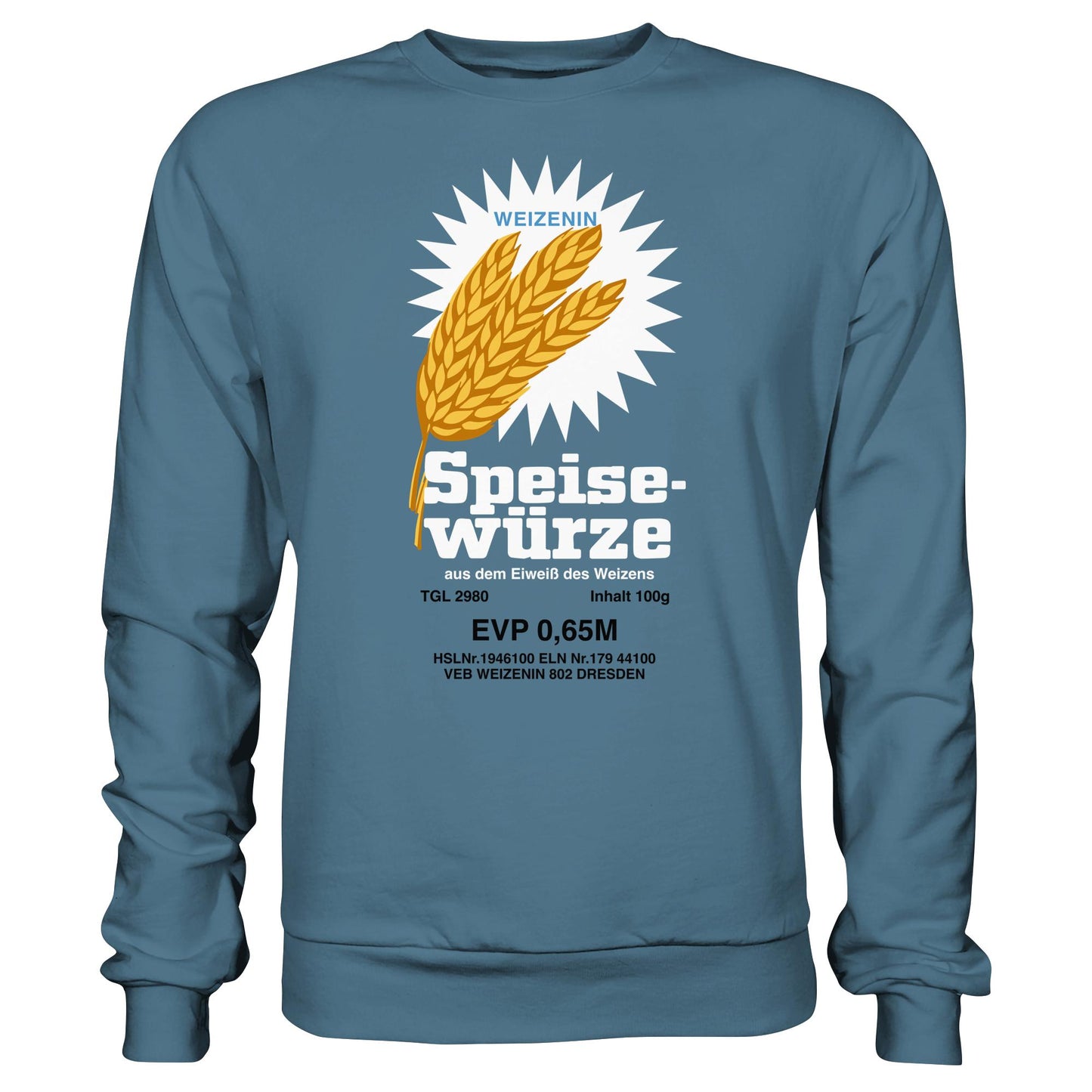 DDR Ostalgie Pullover Unisex • WEIZENIN SPEISEWÜRZE