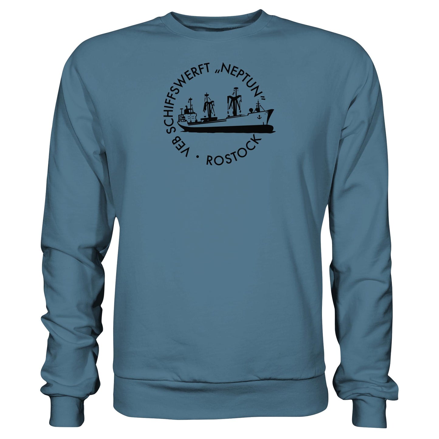 DDR Ostalgie Pullover Unisex • VEB SCHIFFSWERFT NEPTUN ROSTOCK