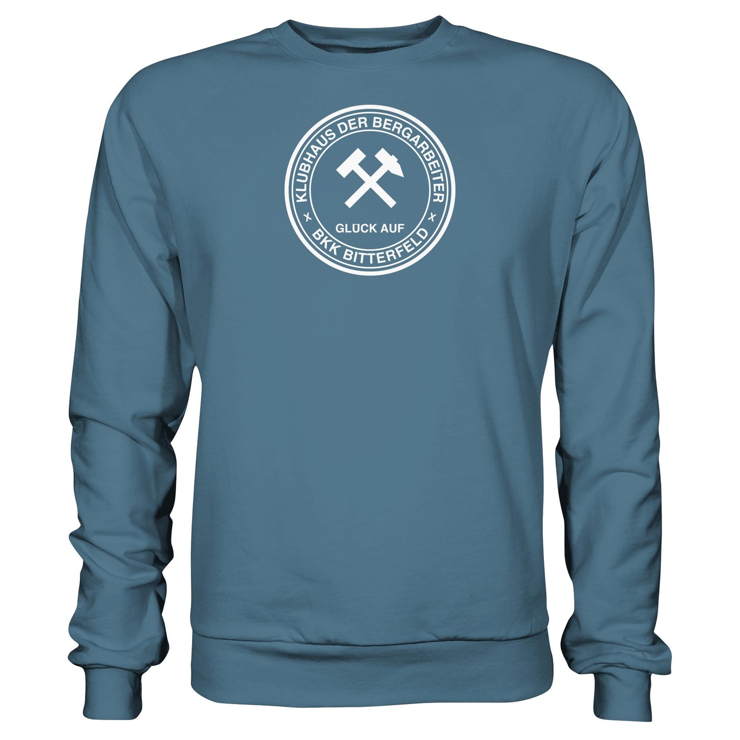 DDR Ostalgie Pullover Unisex • KLUBHAUS DER BERGARBEITER BITTERFELD
