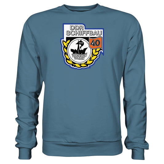 DDR Ostalgie Pullover Unisex • VEB PEENEWERFT WOLGAST, DDR SCHIFFBAU
