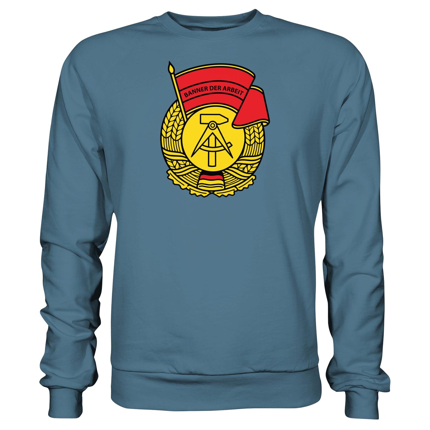 DDR Ostalgie Pullover Unisex • BANNER DER ARBEIT