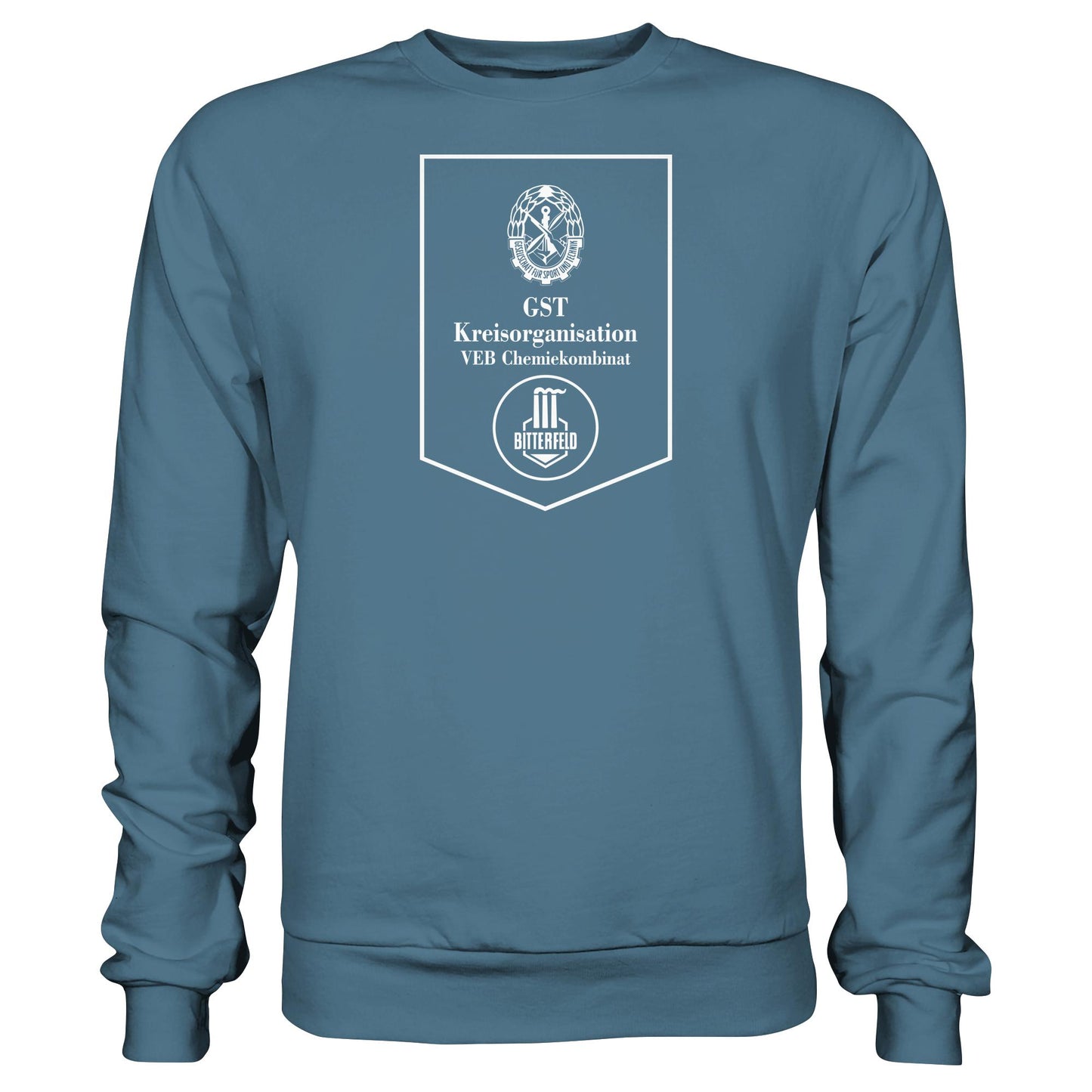 DDR Ostalgie Pullover Unisex • GST DES VEB CHEMIEKOMBINAT BITTERFELD