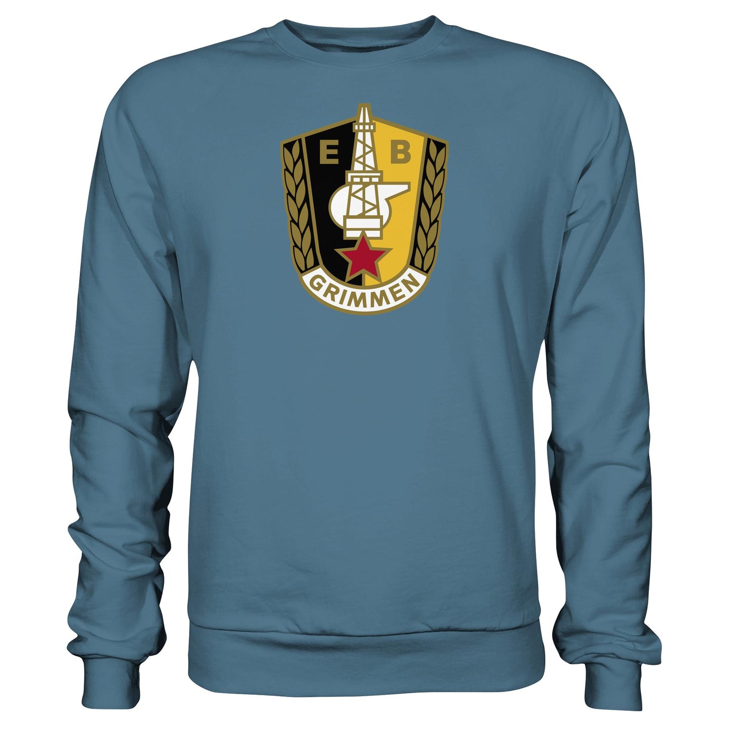 DDR Ostalgie Pullover Unisex • ERDÖL, ERDGAS GRIMMEN
