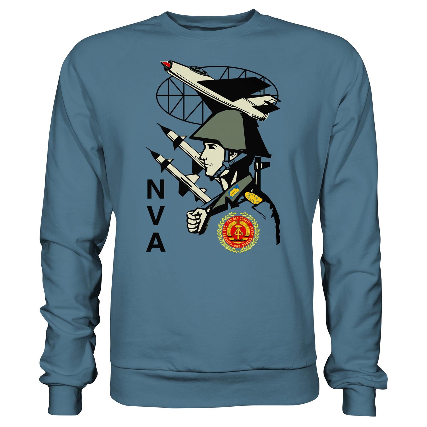 DDR Ostalgie Pullover Unisex • NVA - WERBEPLAKAT (ORIGINAL)