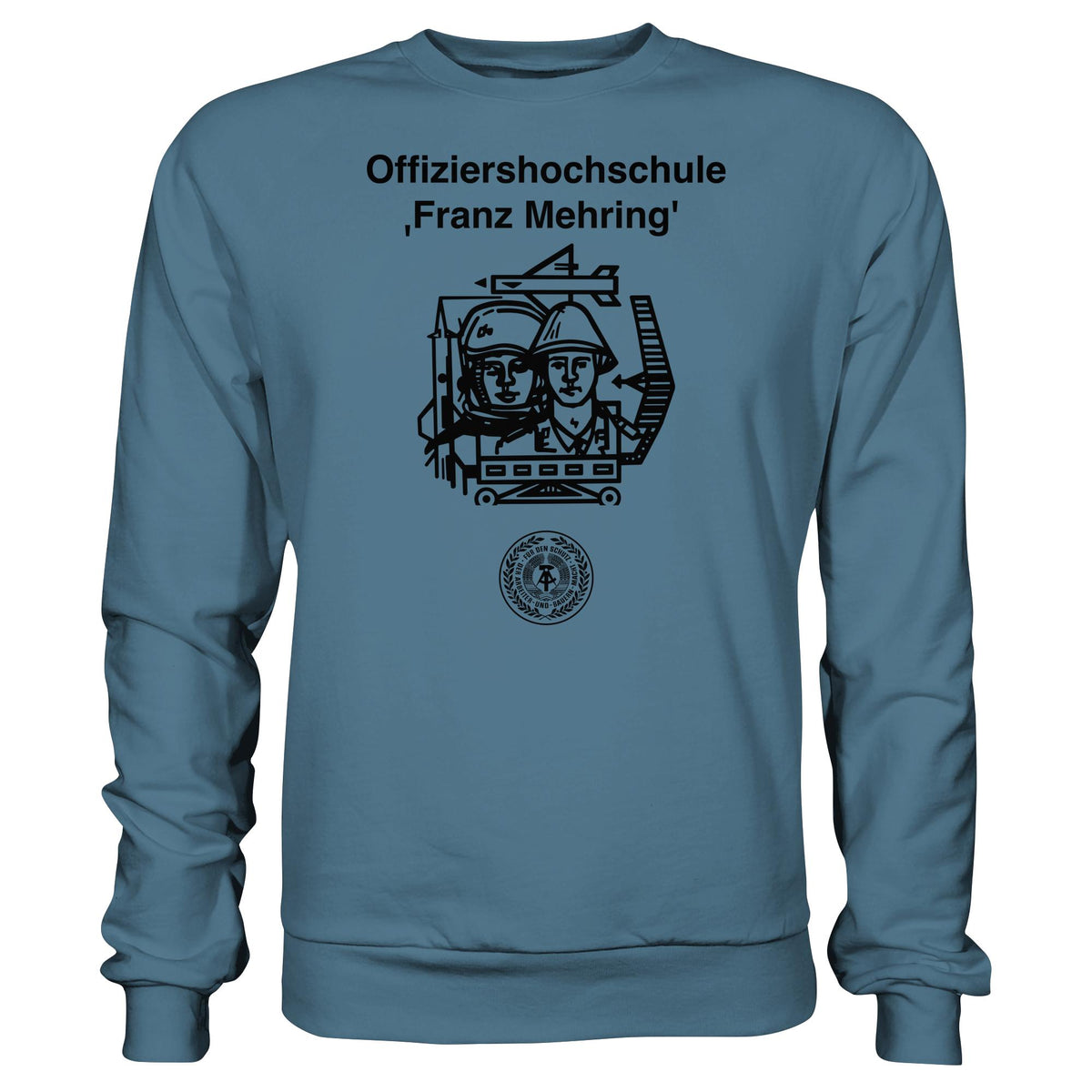 DDR Ostalgie Pullover Unisex • NVA - OFFIZIERSHOCHSCHULE FRANZ MEHRING