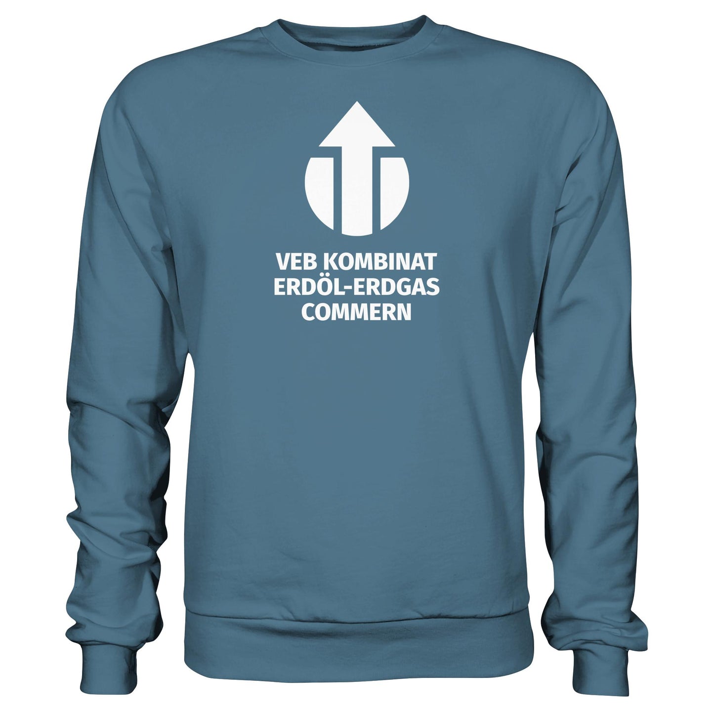 DDR Ostalgie Pullover Unisex • VEB KOMBINAT ERDÖL-ERDGAS COMMERN