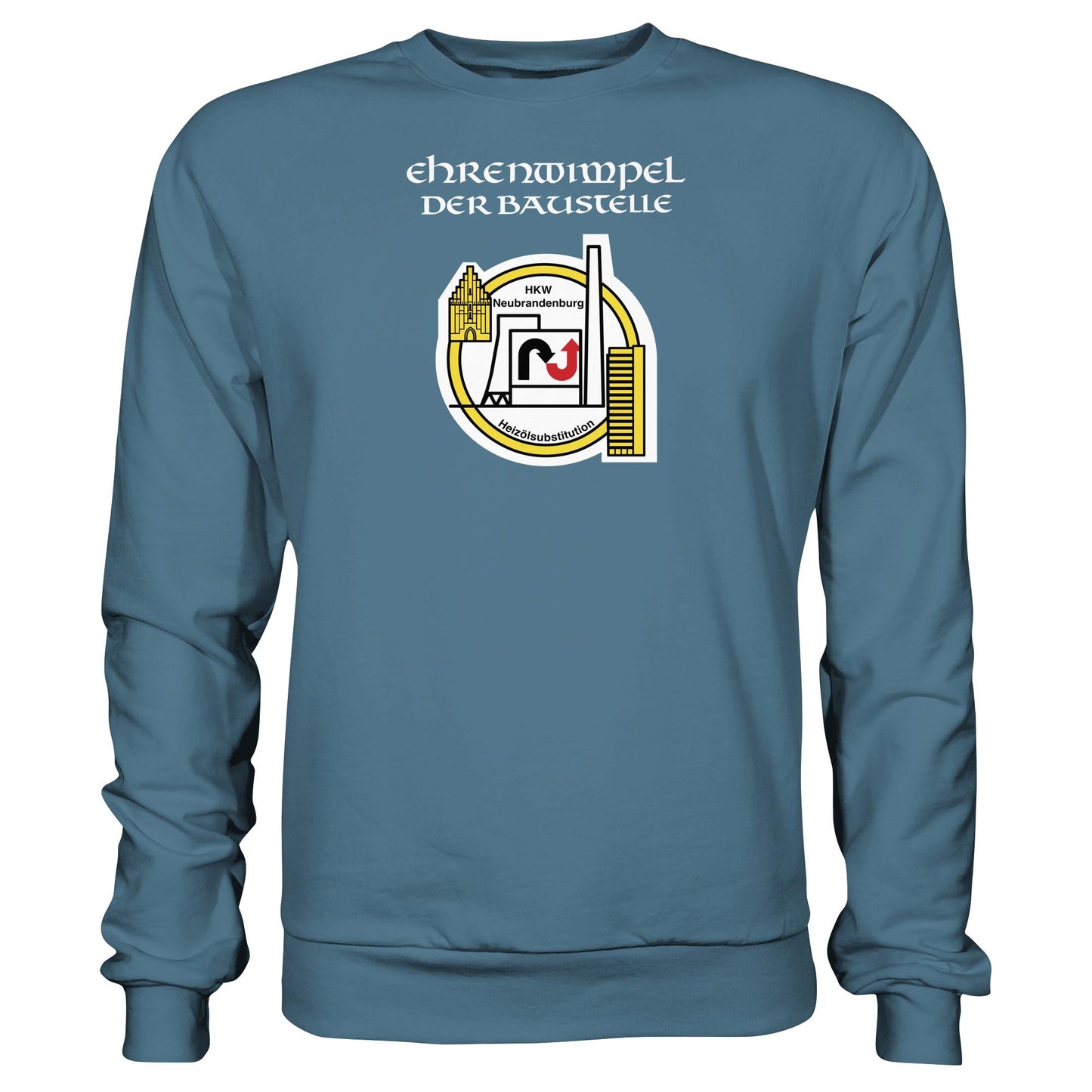 DDR Ostalgie Pullover Unisex • EHRENWIMPEL HKW NEUBRANDENBURG