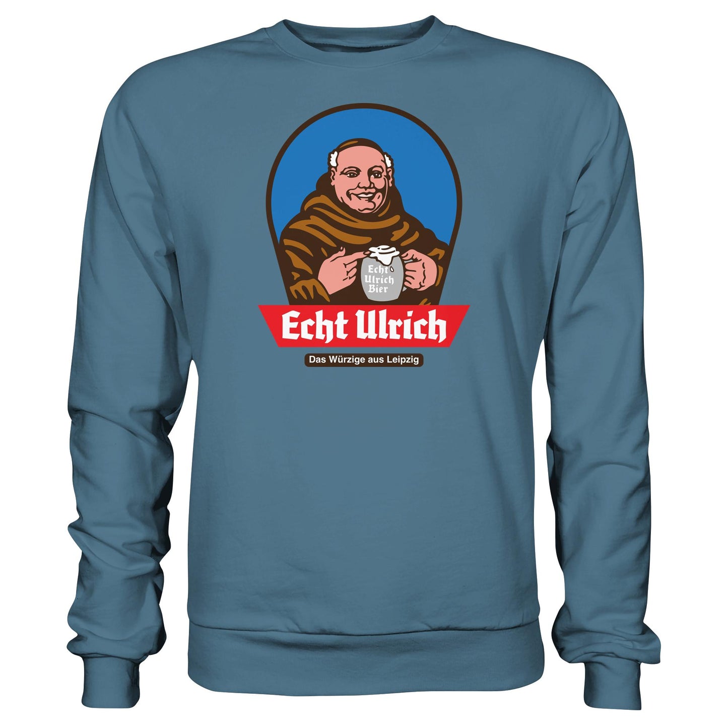 DDR Ostalgie Pullover Unisex • ECHT ULRICH BIER LEIPZIG