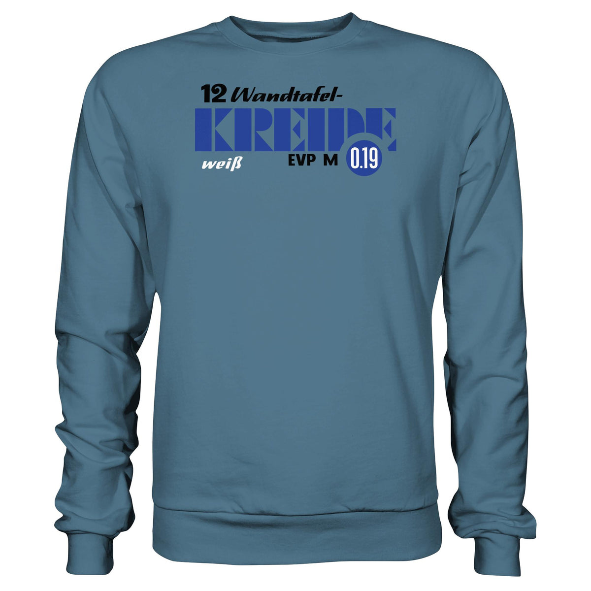 WANDTAFELKREIDE WEISS • DDR Ostalgie Pullover Unisex