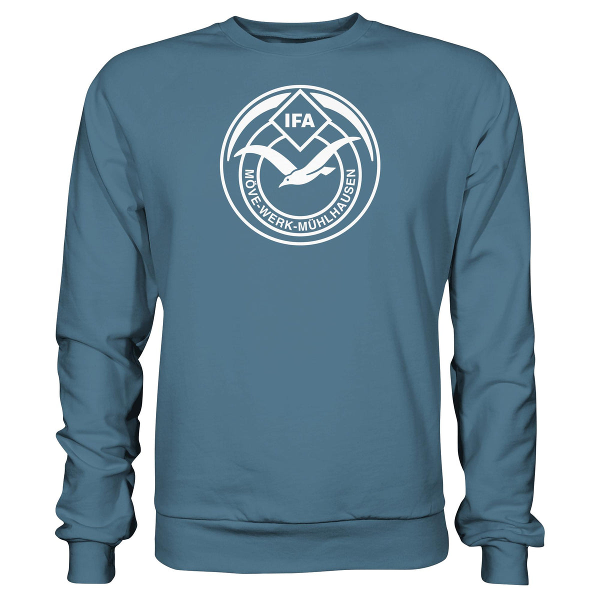 DDR Ostalgie Pullover Unisex • IFA MÖVE-WERK MÜHLHAUSEN