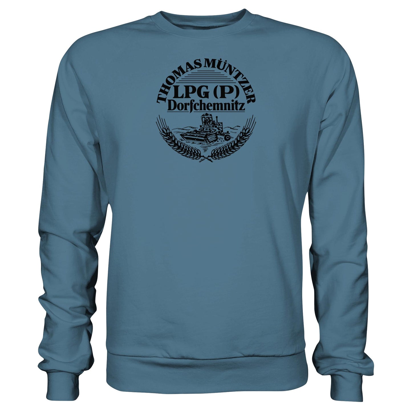 DDR Ostalgie Pullover Unisex • LPG THOMAS MÜNTZER DORFCHEMNITZ